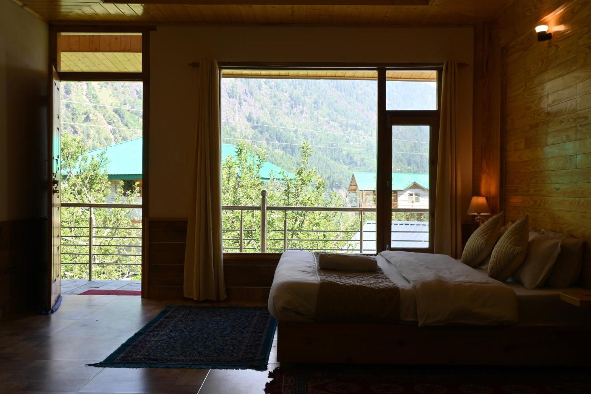 Bed and Breakfast Cascade Mountain Retreat Manali Exteriér fotografie