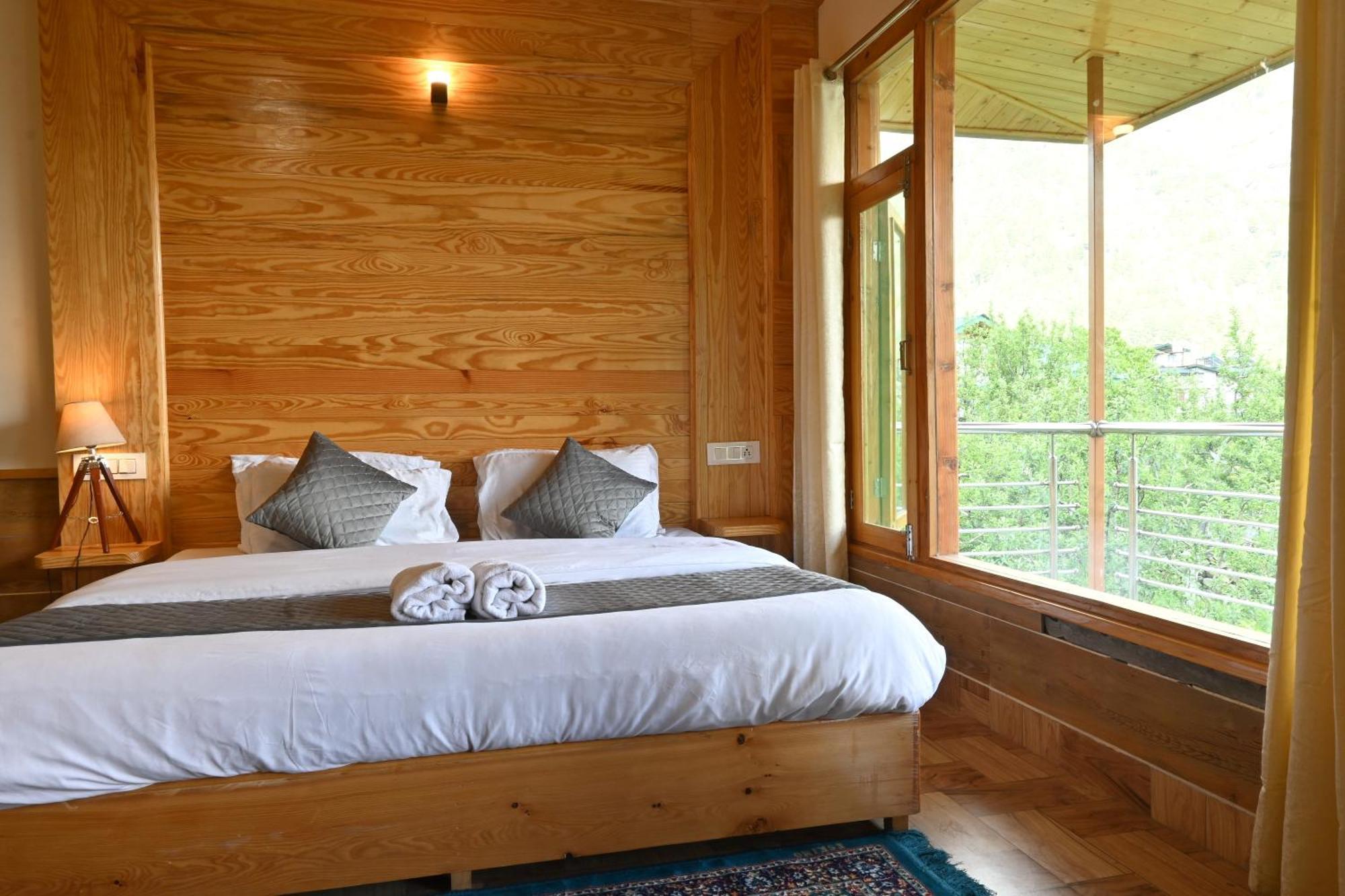 Bed and Breakfast Cascade Mountain Retreat Manali Exteriér fotografie