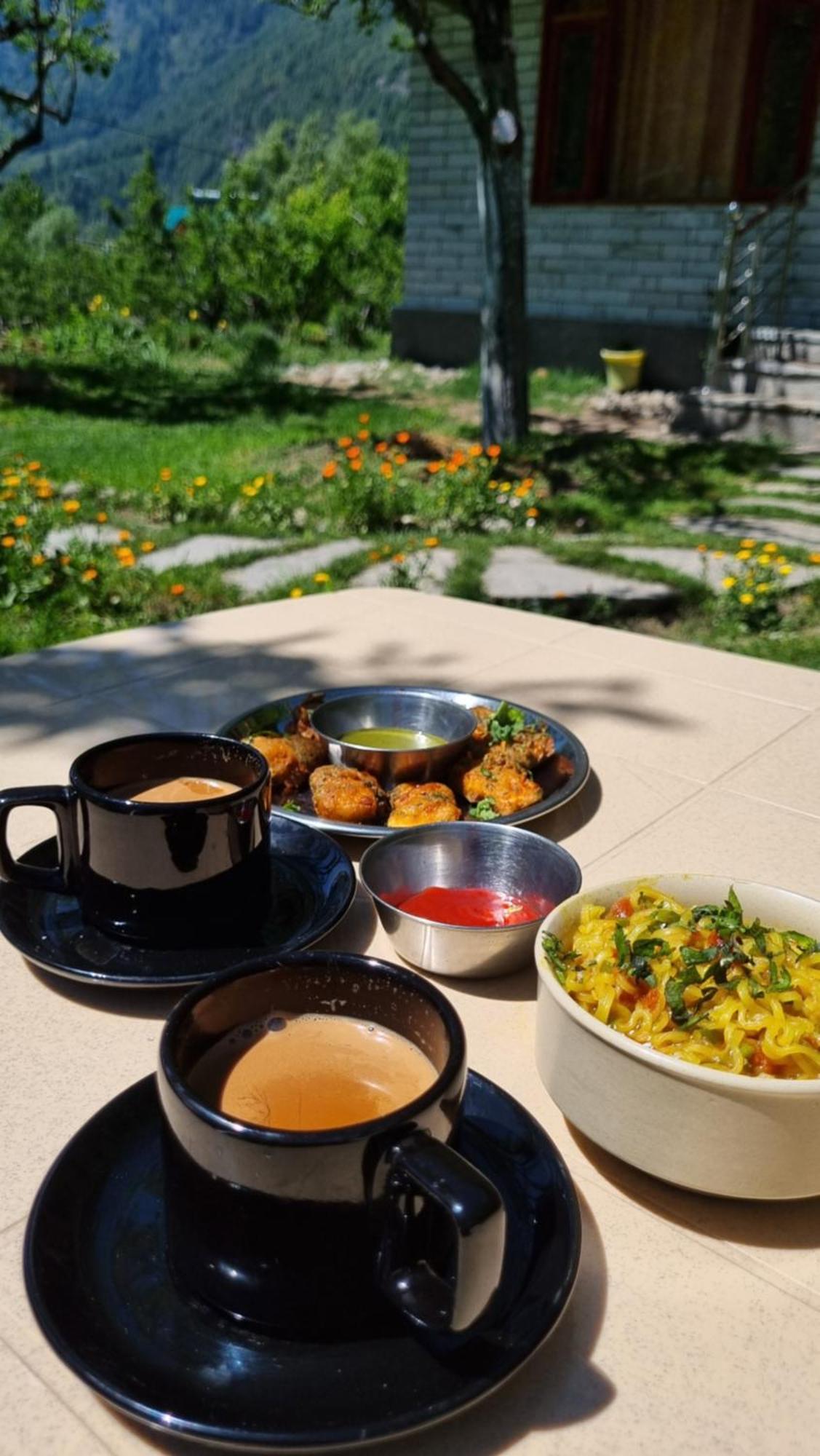 Bed and Breakfast Cascade Mountain Retreat Manali Exteriér fotografie