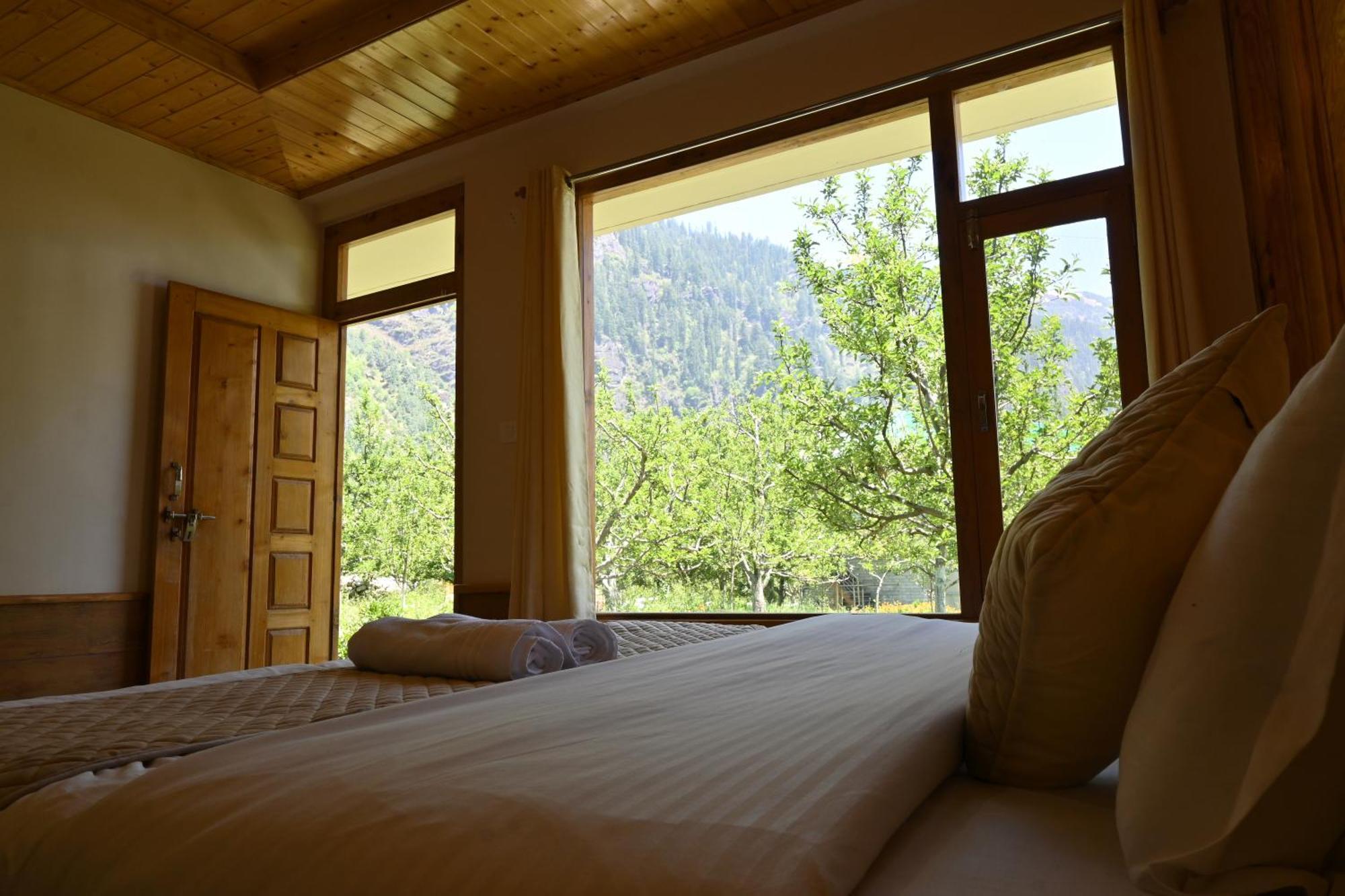 Bed and Breakfast Cascade Mountain Retreat Manali Exteriér fotografie